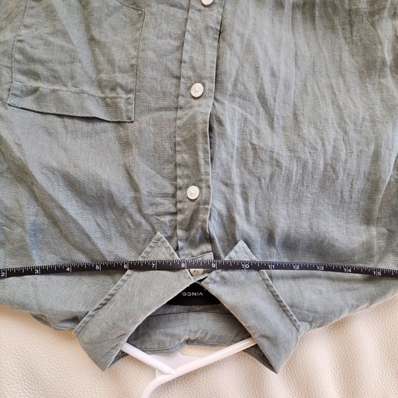 Vince Classic Fit Linen Button Up Shirts Bundle (x2) - Picture 9 of 16